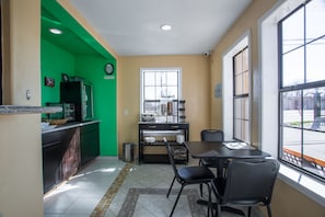 Coin petit déjeuner