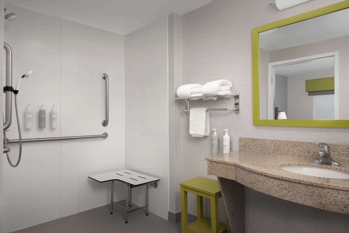 Regadera en el baño