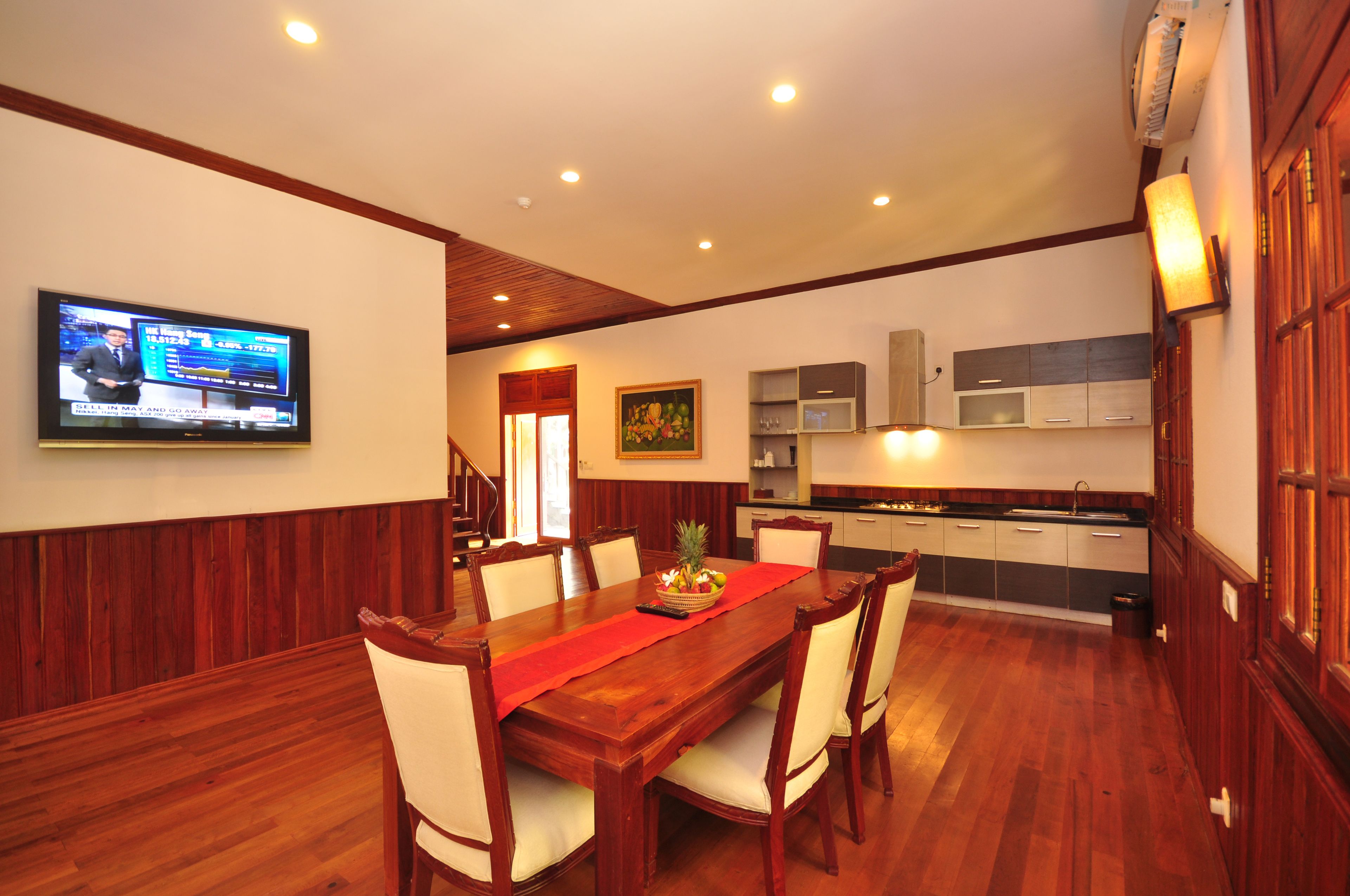 private villa 2-bedroom with half board | private kitchen | fridge, coffee/tea maker