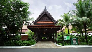 Entrada al alojamiento