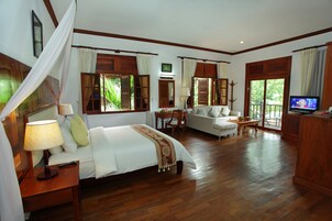 1 habitación, ropa de cama de alta calidad y minibar 