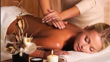 Body treatments, aromatherapy, hot stone massages, deep-tissue massages