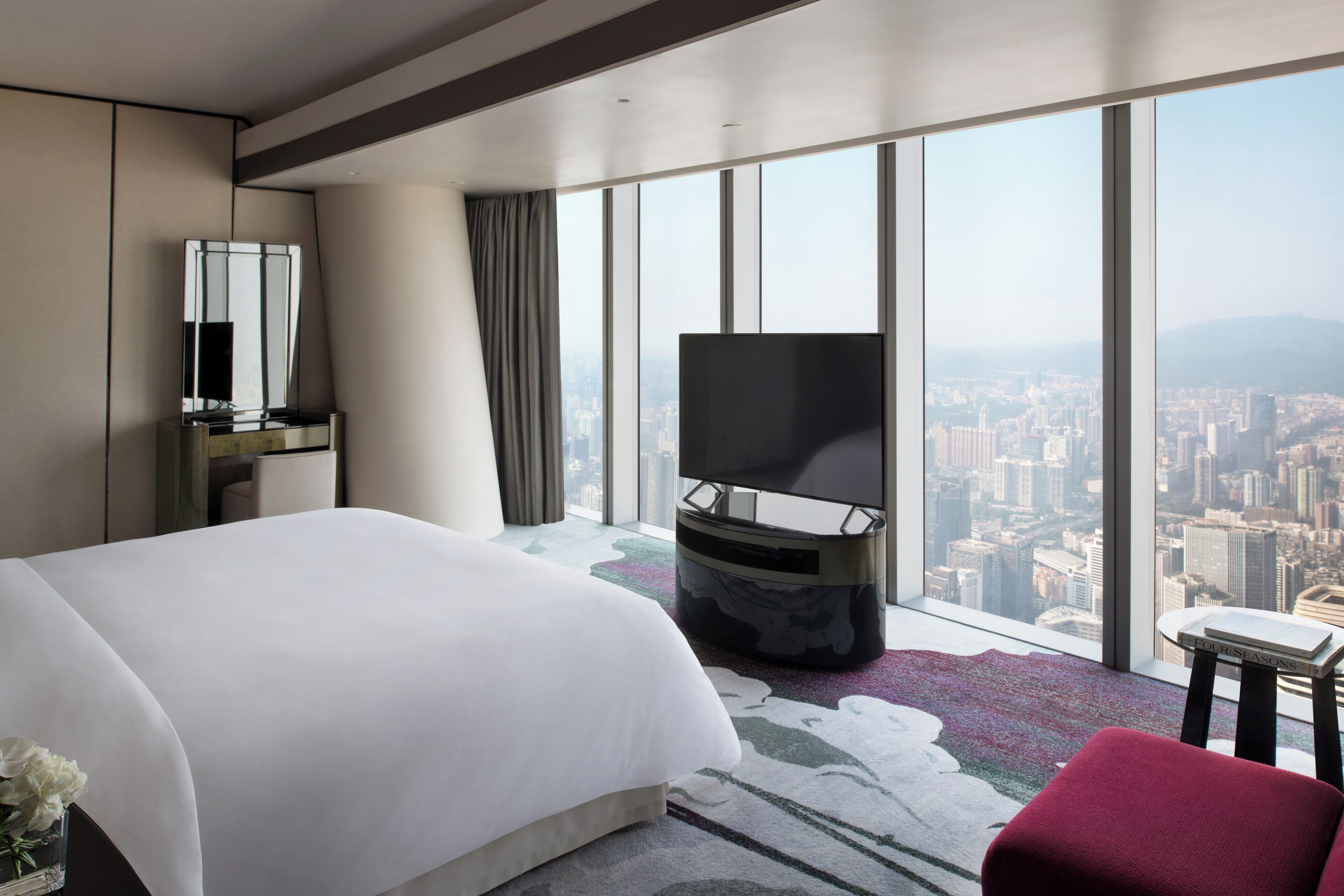 Deluxe King Suite with City View | View from room
