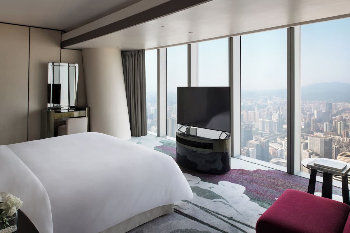 Suite – deluxe, 1 kingsize-seng, Club Lounge-tilgang | Utsikt fra rommet