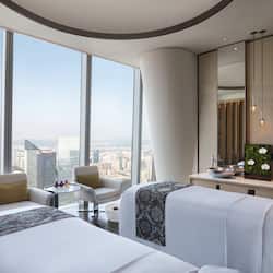 Couples treatment room(s), sauna, steam room, body treatments