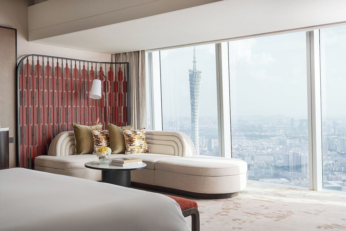 Room, 1 King Bed, Bathtub, Tower (Canton View) | Premium bedding, down comforters, minibar, in-room safe