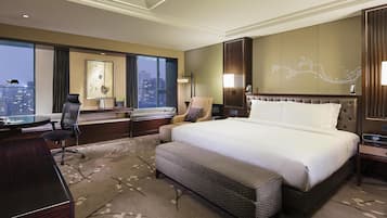 Chambre Deluxe, 1 très grand lit | 1 chambre, literie de qualité supérieure, couette en duvet d'oie