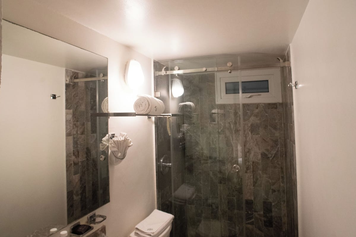 Two Queen Beds and Two Bathrooms | 1 bedroom, premium bedding, down duvets, in-room safe