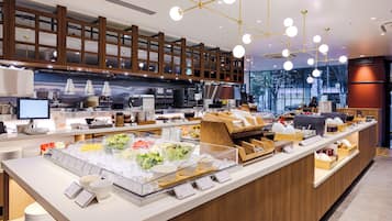 Daily buffet breakfast for a fee