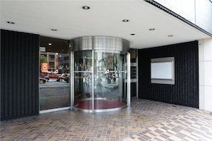 Entrée de l’hébergement 