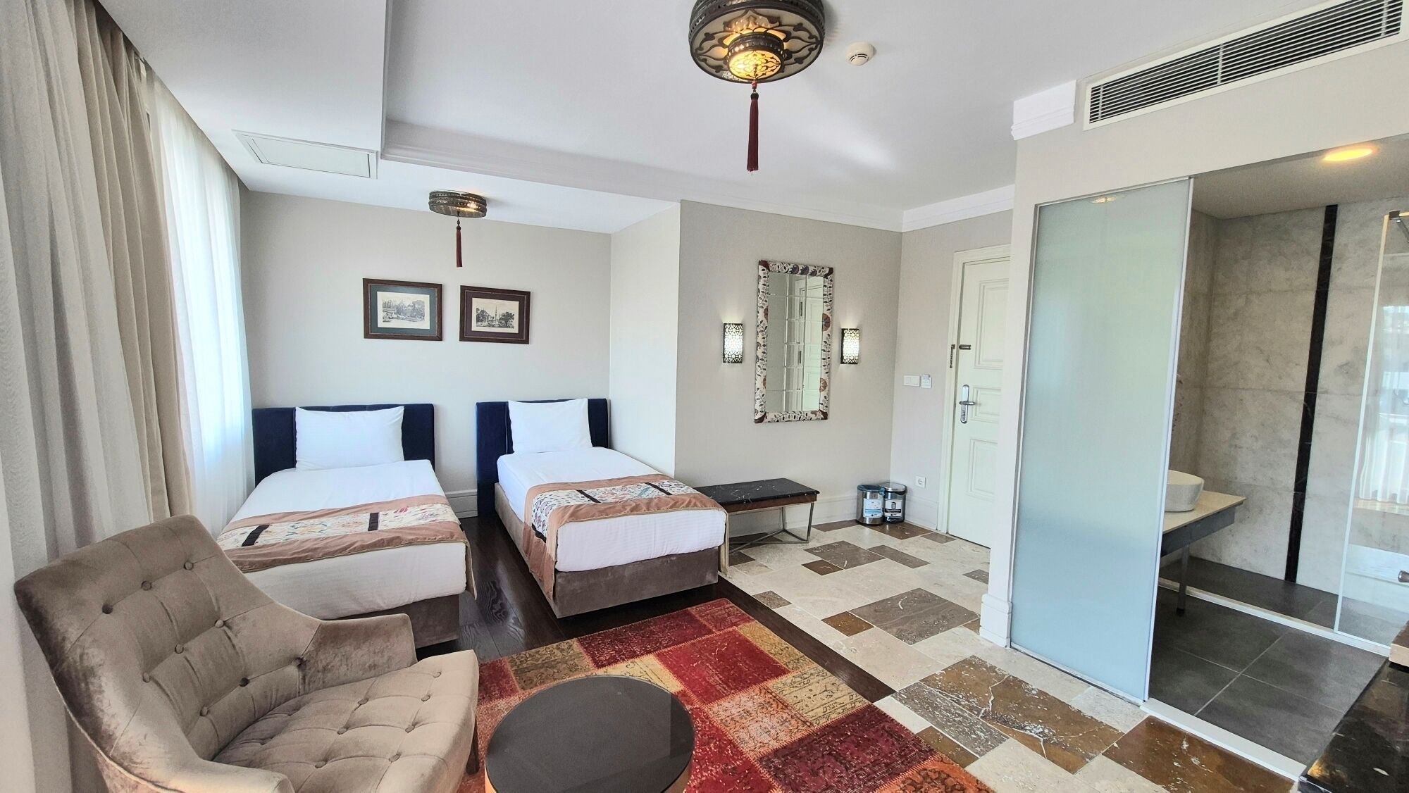 King Suite Sea View | Premium bedding, Tempur-Pedic beds, minibar, in-room safe