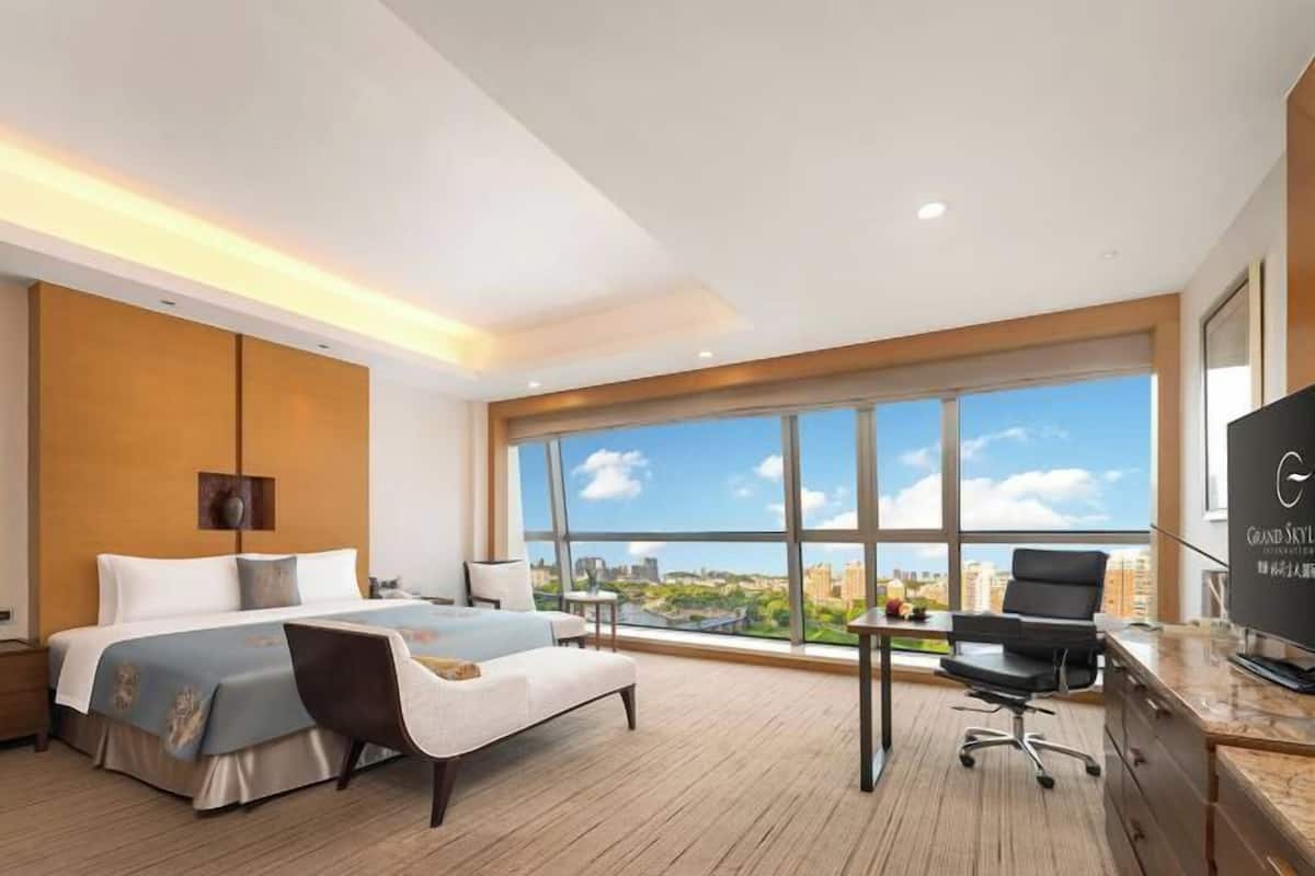 1 chambre, literie hypoallergénique, couette en duvet d'oie