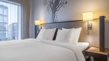 1 slaapkamer, luxe beddengoed, donsdekens, pillowtop-bedden