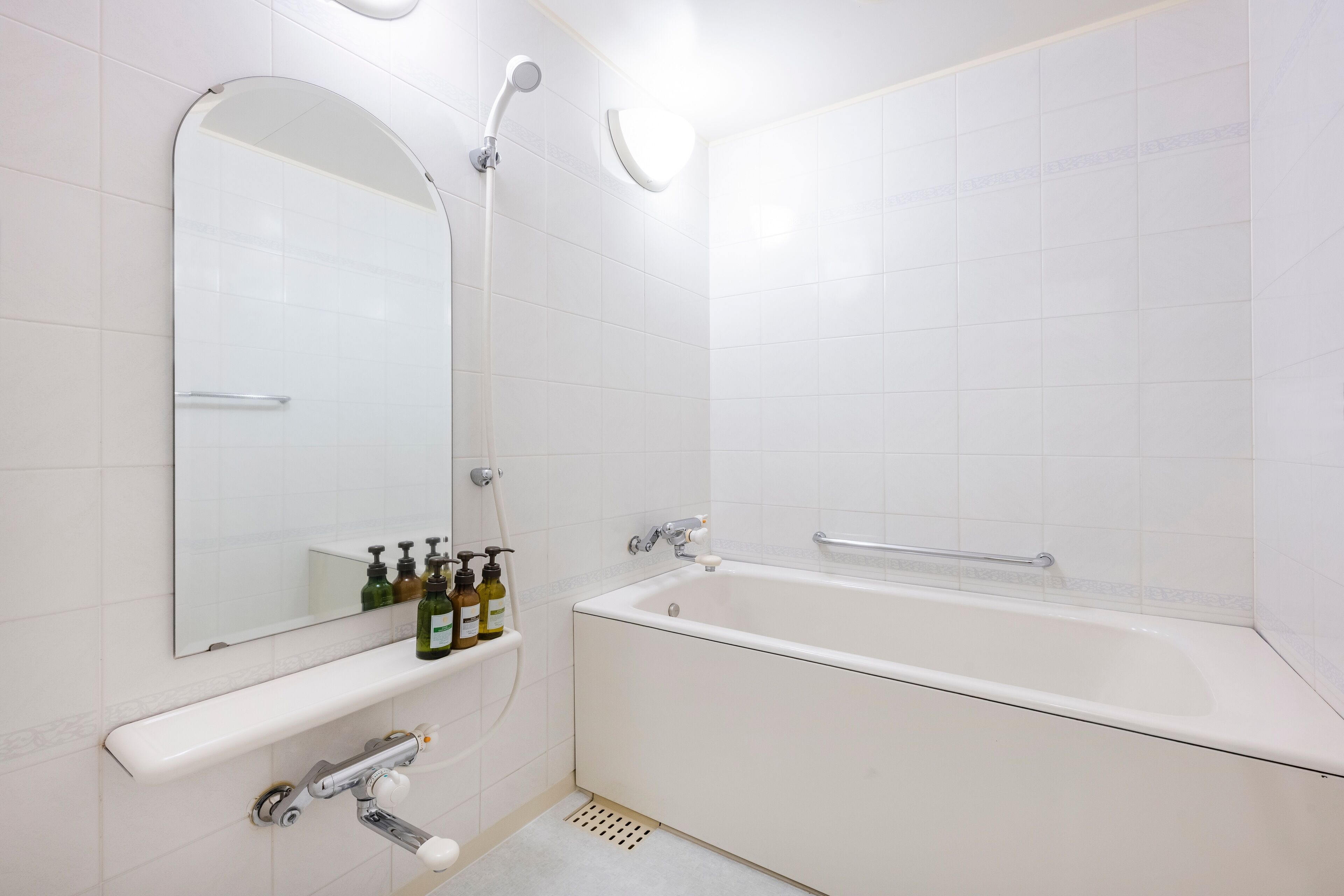 free toiletries, hair dryer, slippers, bidet