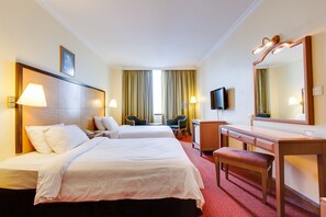 Minibar, desk, iron/ironing board, rollaway beds