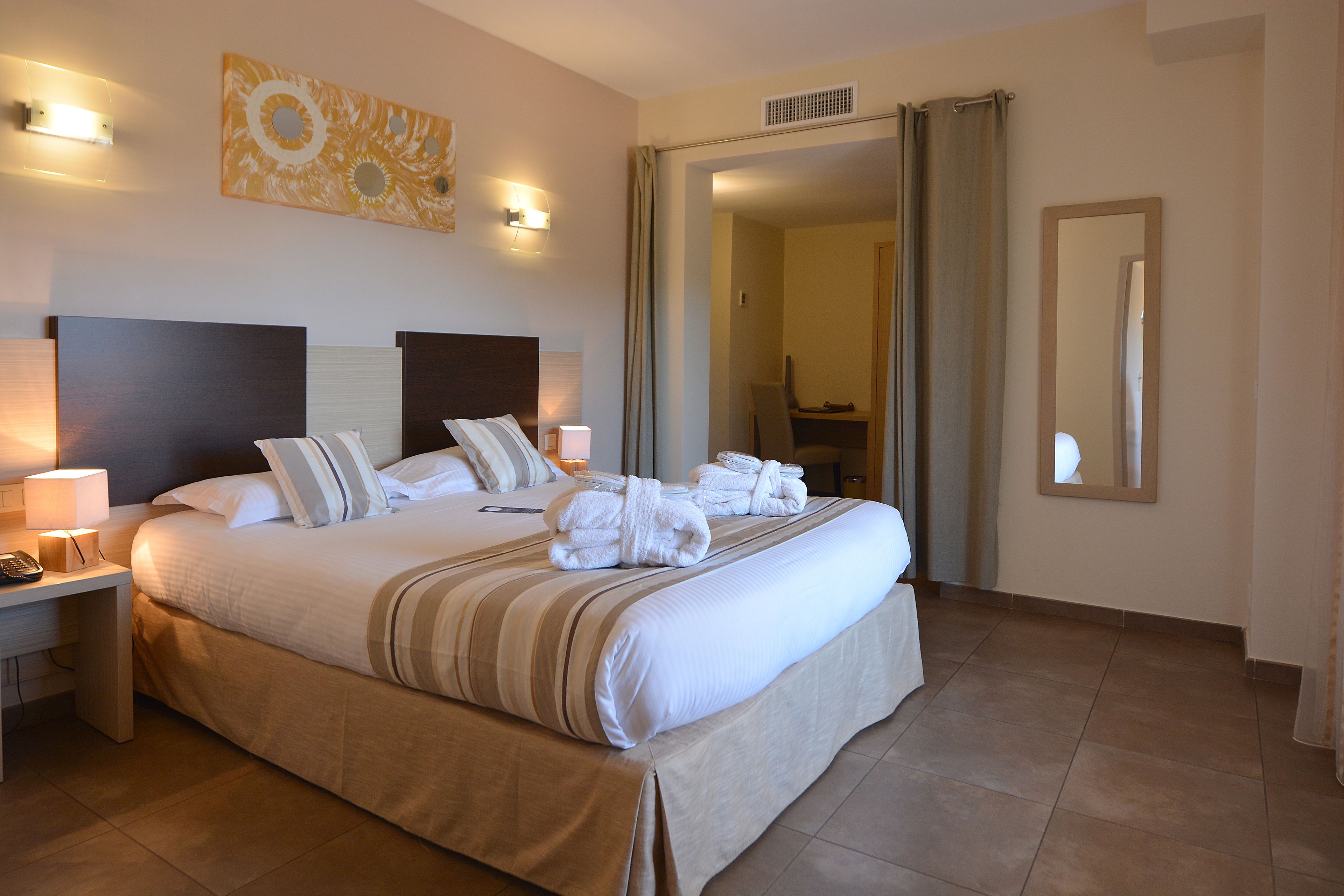 family suite 2 bedrooms (courtyard view) | in-room safe, soundproofing, free cots/infant beds, free wifi