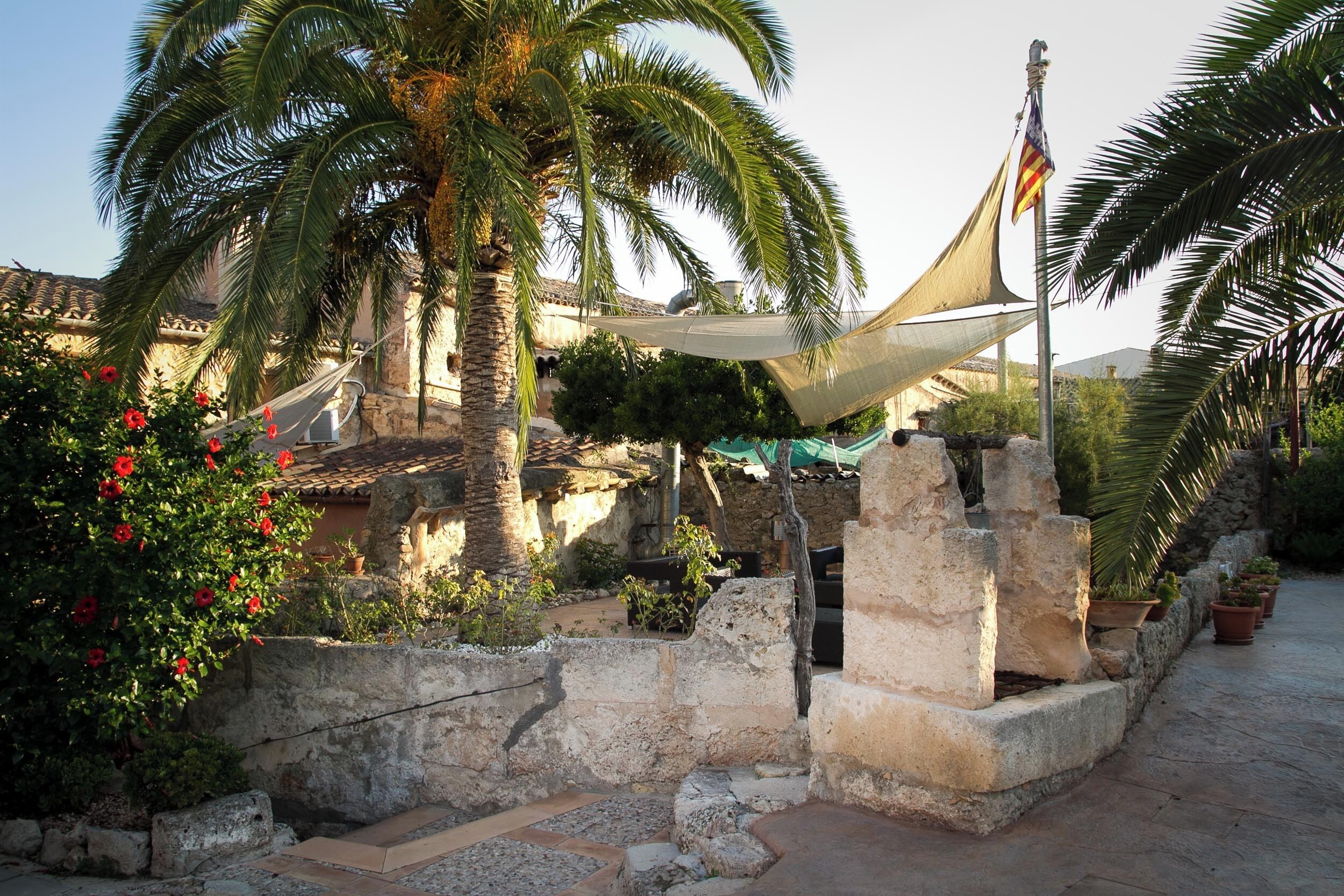 Uitzicht vanuit accommodatie