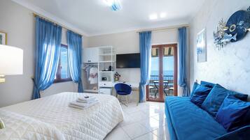 Chambre Triple Supérieure, vue mer