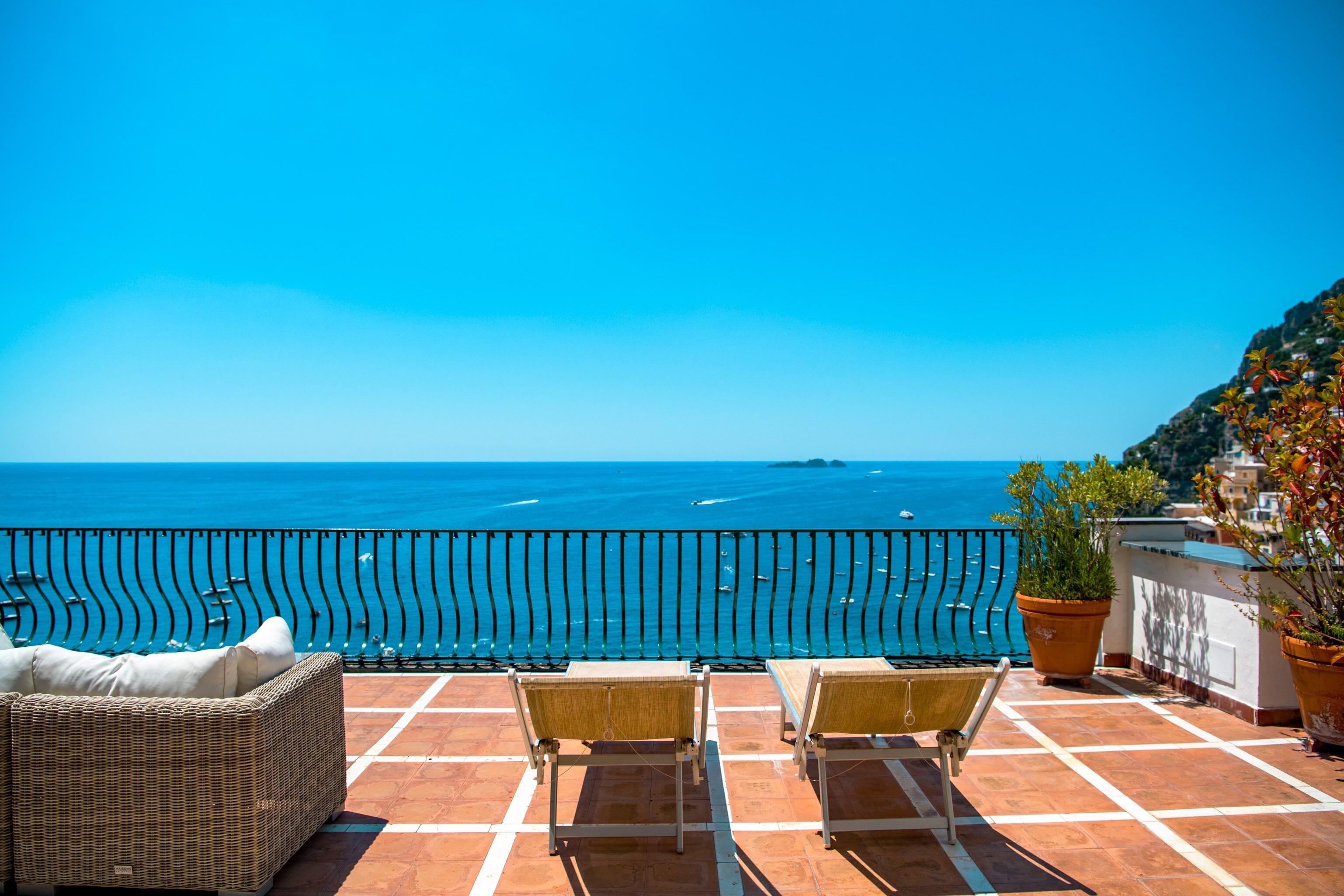 주니어 스위트, 침실 1개, 바다 전망 | 객실에서 보이는 전망