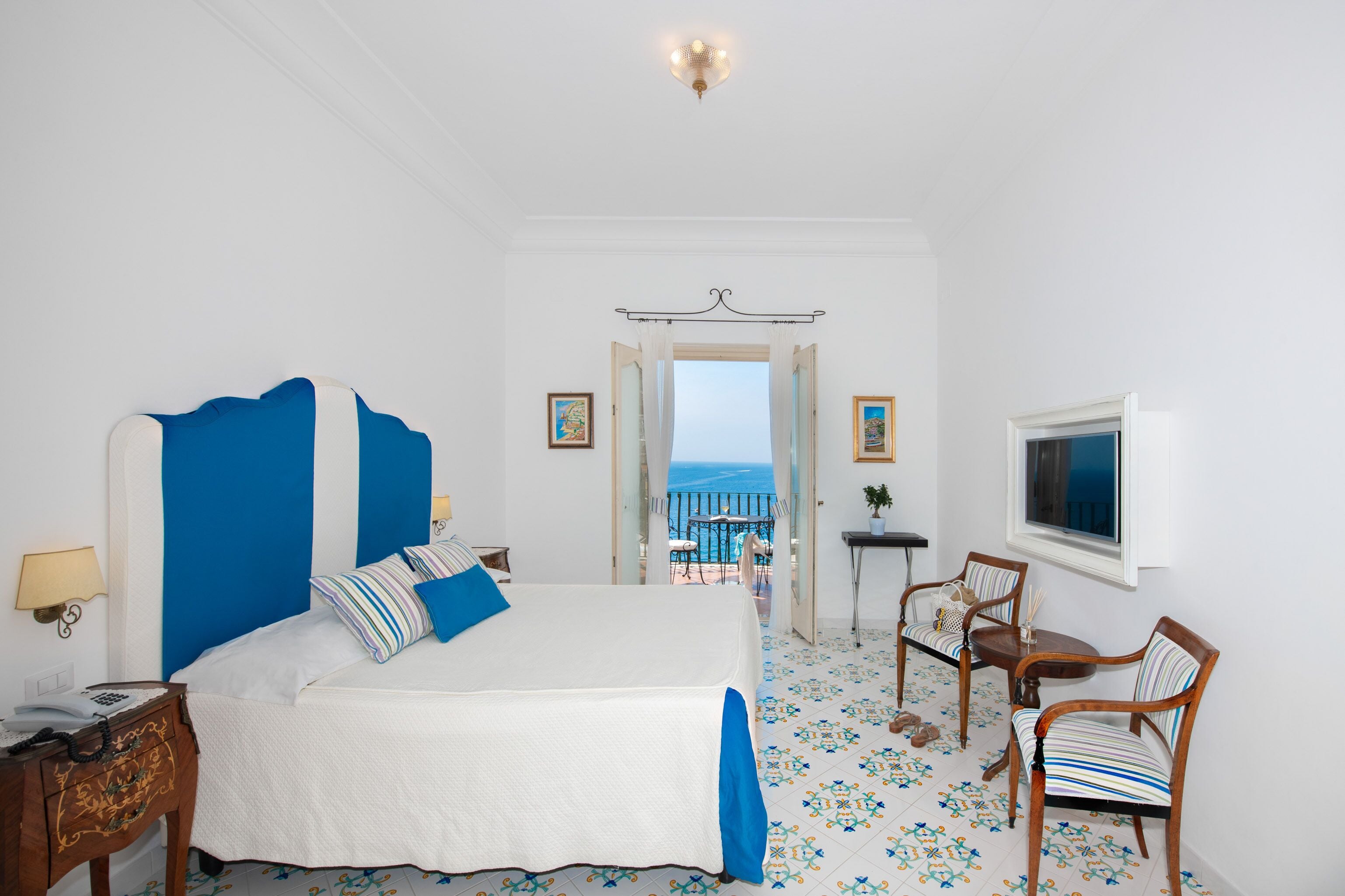 Chambre Luxe, balcon, vue mer