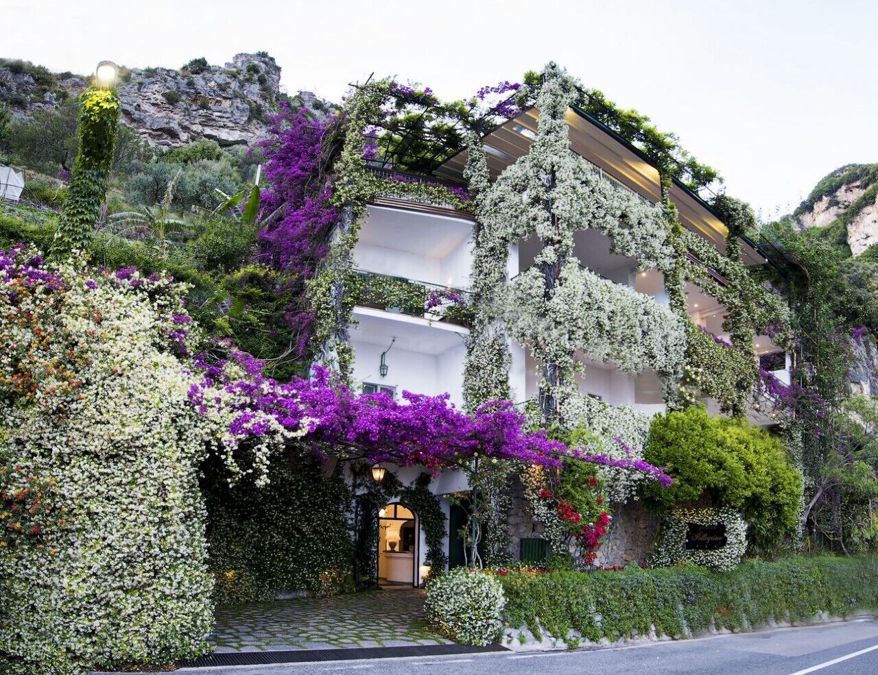 Fassade der Unterkunft