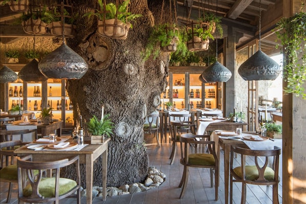 2 restaurants; lunch and dinner served