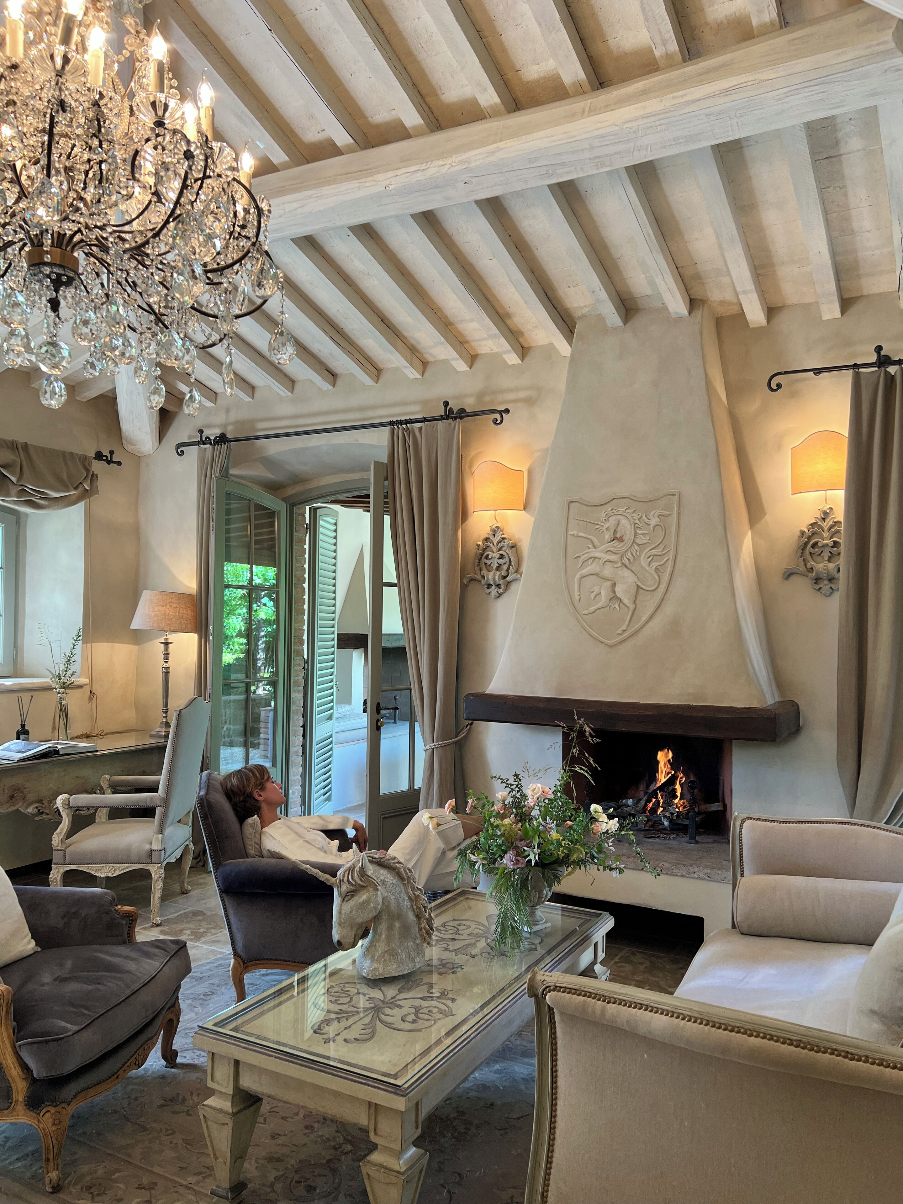 套房, 花園 (Casa dell'Unicorno) | 高級寢具、羽絨被、迷你吧、客房內保險箱