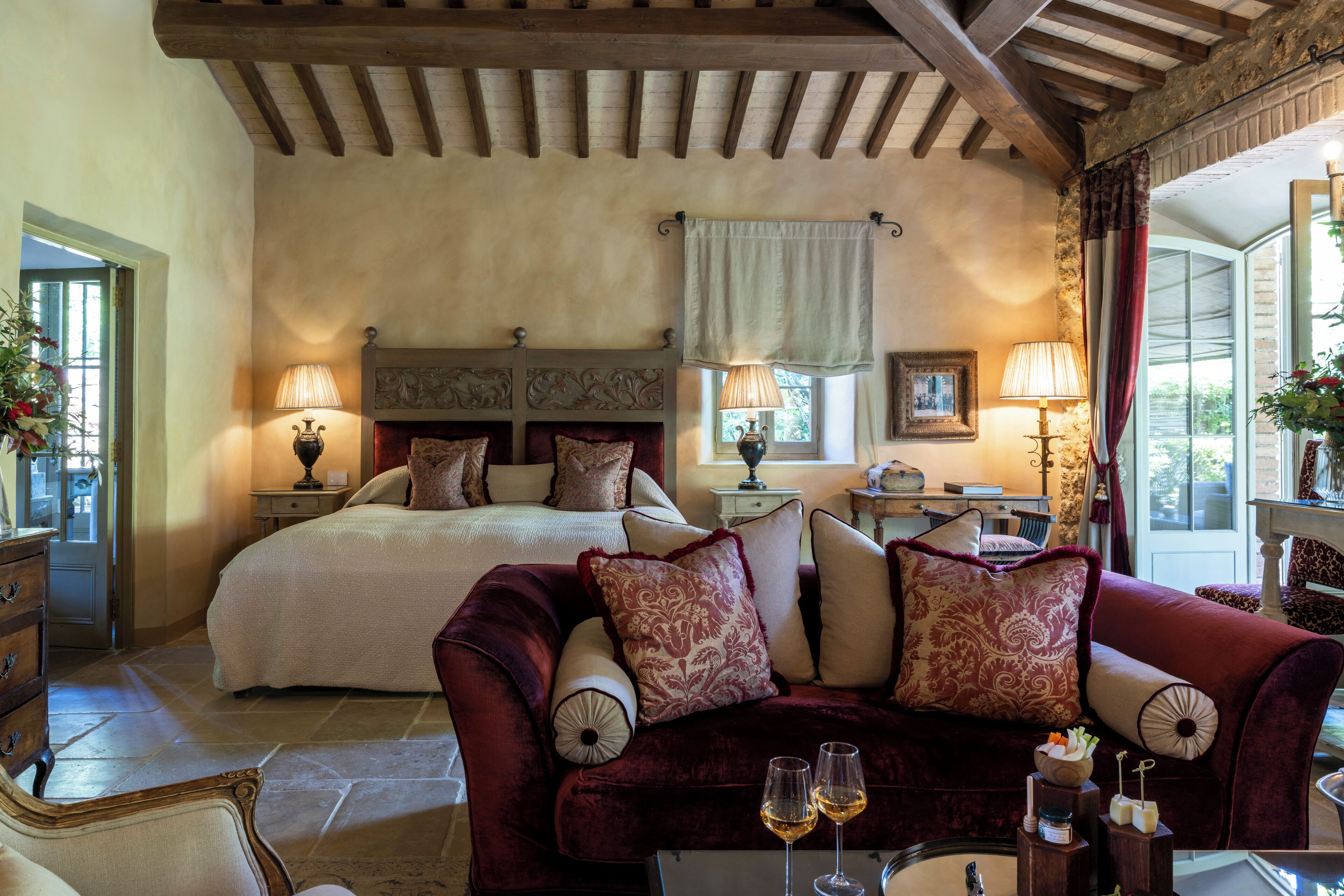 套房, 花園 (Basilico) | 高級寢具、羽絨被、迷你吧、客房內保險箱