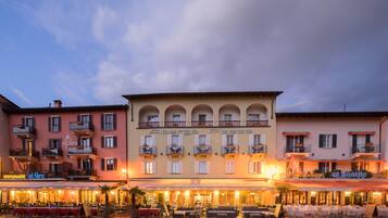 Front of property – evening/night