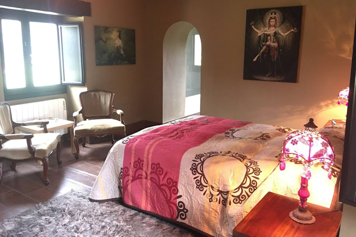 Daunenbettdecken, Betten mit Memory-Foam-Matratzen
