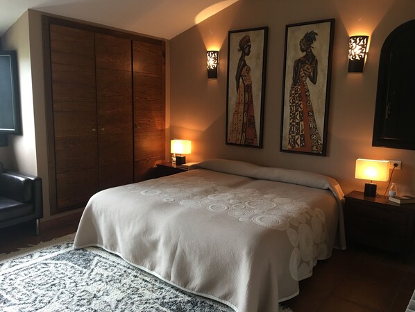 Down duvets, memory-foam beds, individually decorated, free WiFi