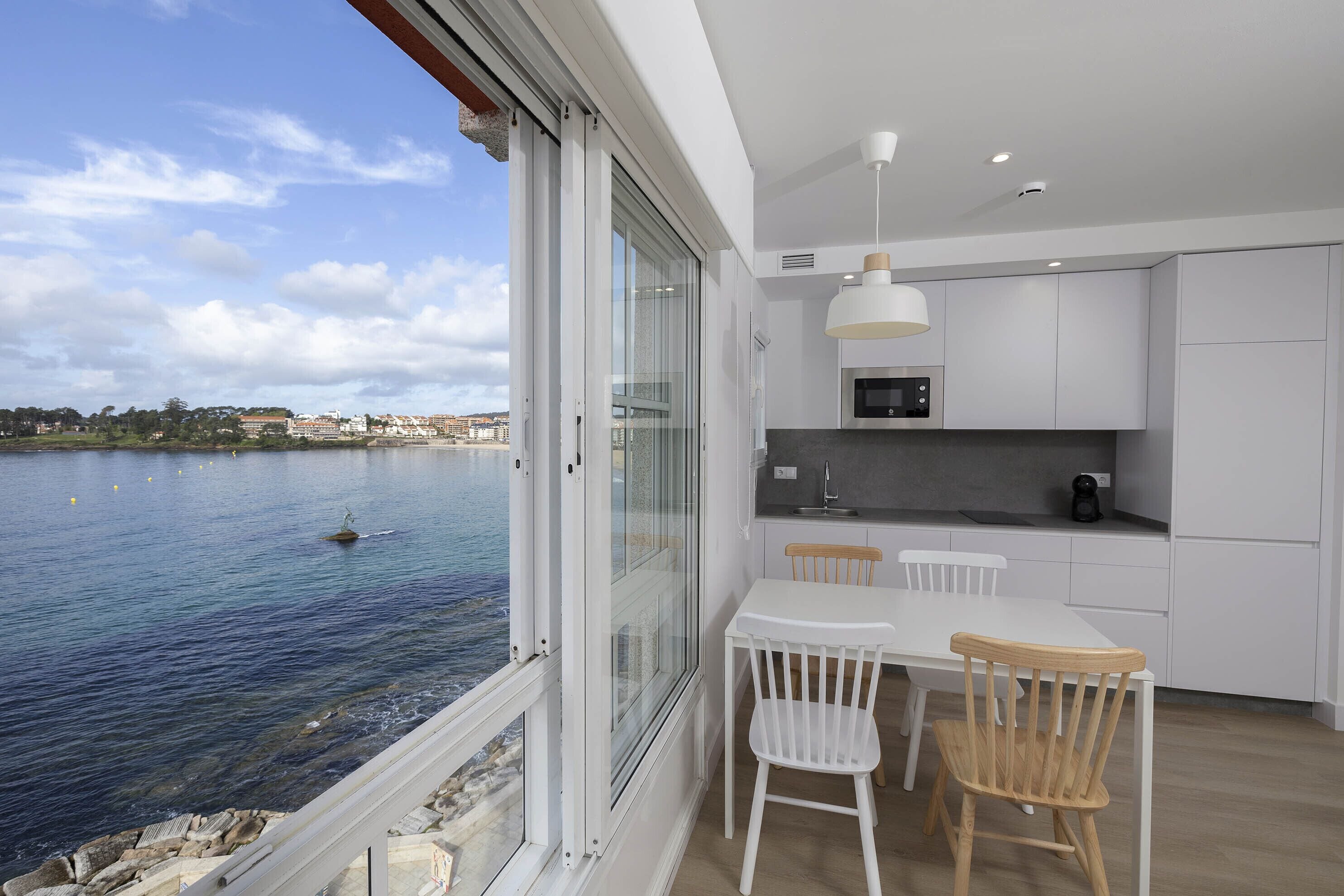 apartment, balcony | living area | 20-inch tv with digital channels