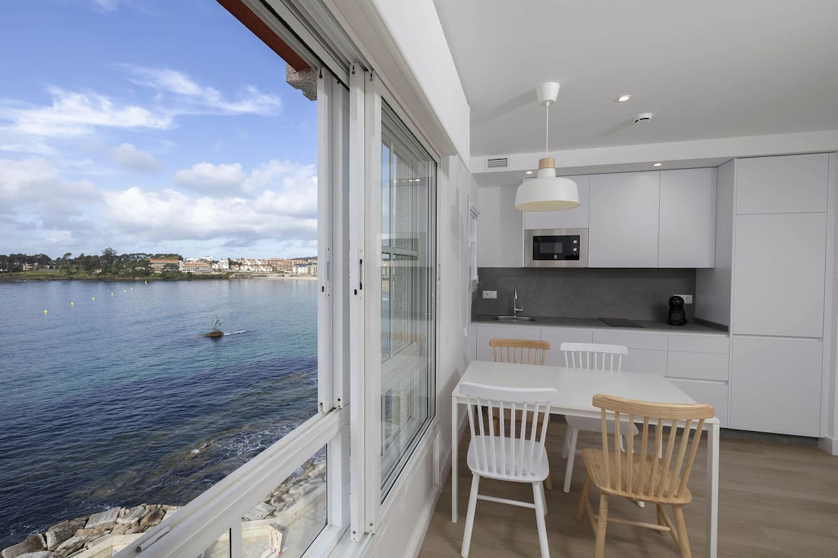 apartment, balcony | living area | 20-inch tv with digital channels