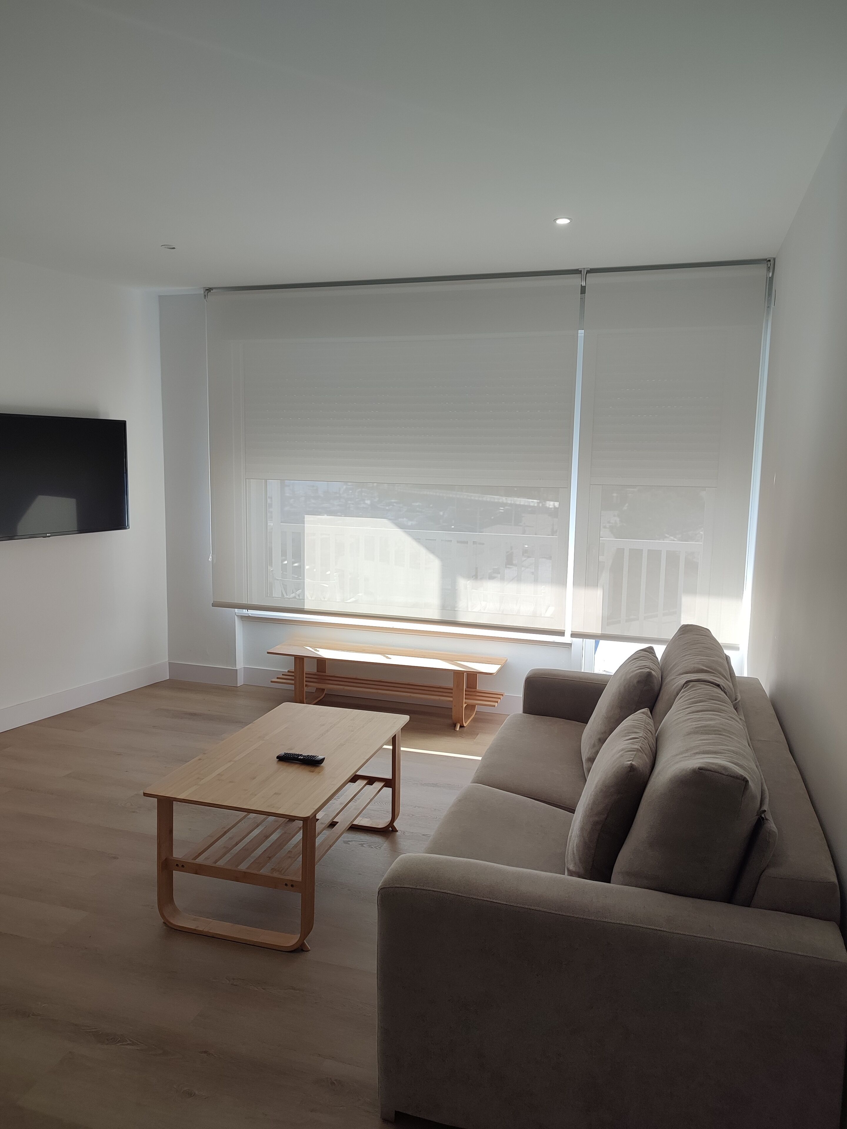 superior apartment | living area | 20-inch tv with digital channels