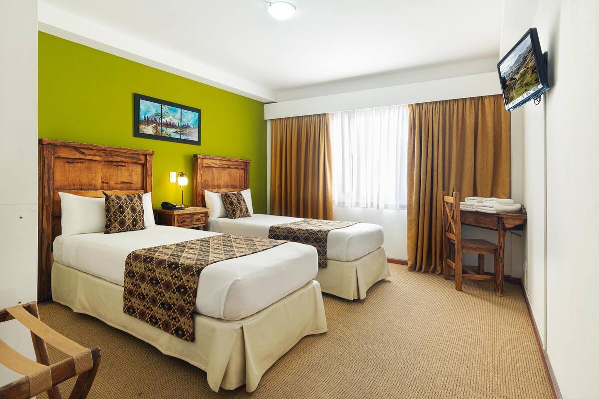 In-room safe, desk, cribs (free), WiFi (free)