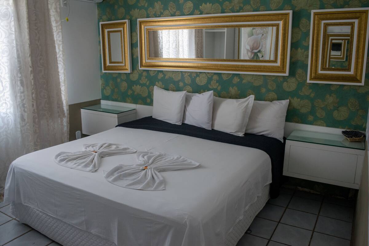 Standard Double Room | Pillow-top beds, free WiFi, bed sheets