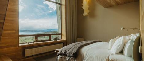 Premium bedding, down duvets, pillow-top beds, free minibar