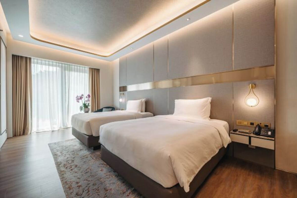 1 habitación, ropa de cama de alta calidad y camas con efecto memoria 
