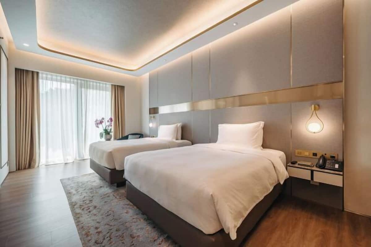 1 quarto, roupas de cama premium