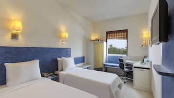 Superior Room, 2 Single Beds | In-room safe, desk, laptop workspace, iron/ironing board
