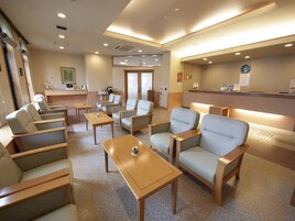 Sala de estar en el lobby