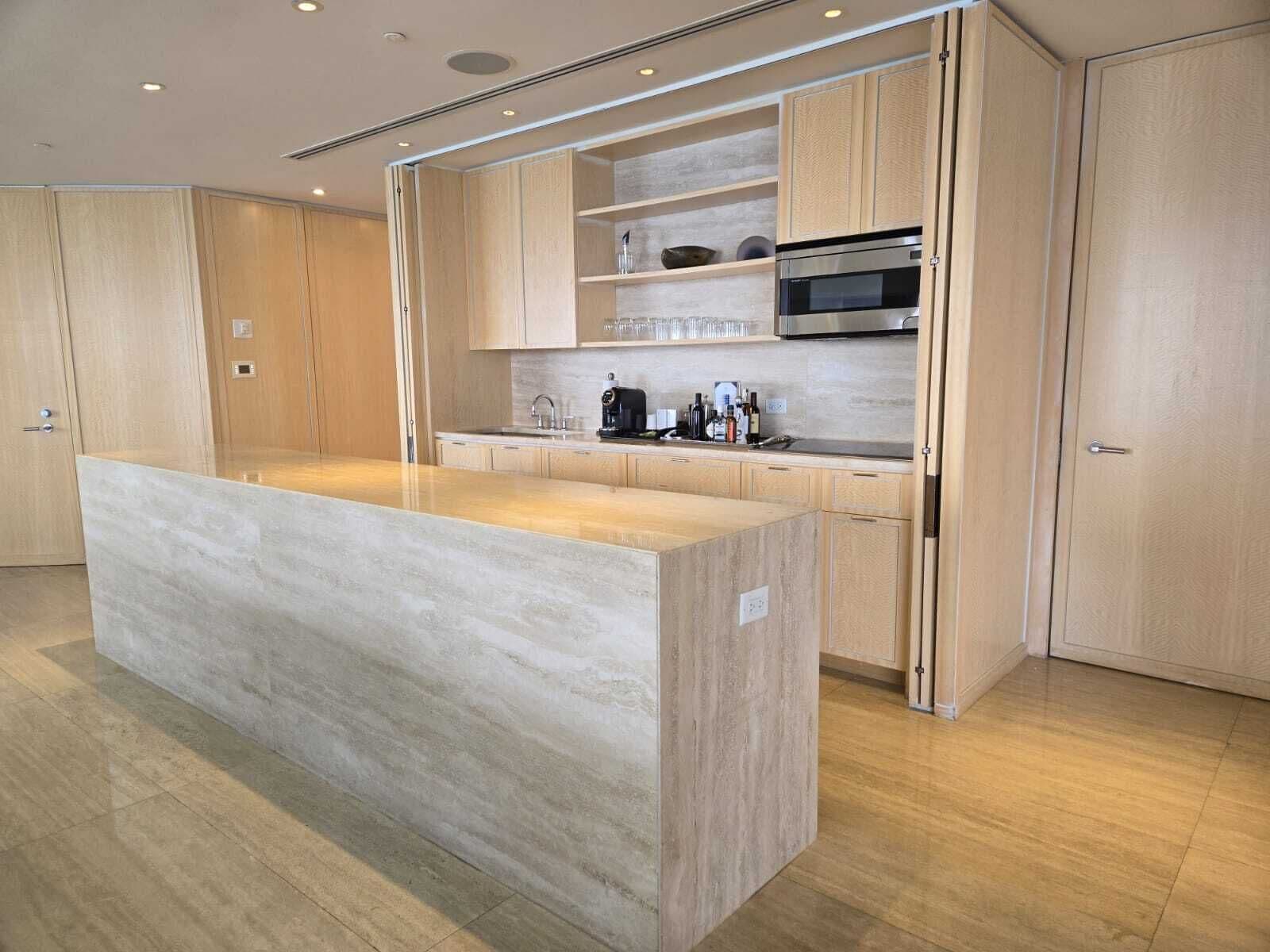 presidential suite, 2 bedrooms, ocean view | private kitchen