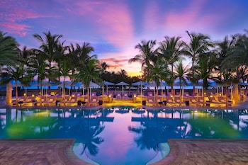 2 outdoor pools, open 7:00 AM to 6:00 PM, pool umbrellas, sun loungers at The St. Regis Bal Harbour Resort
