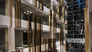 Sitteområde i lobbyen