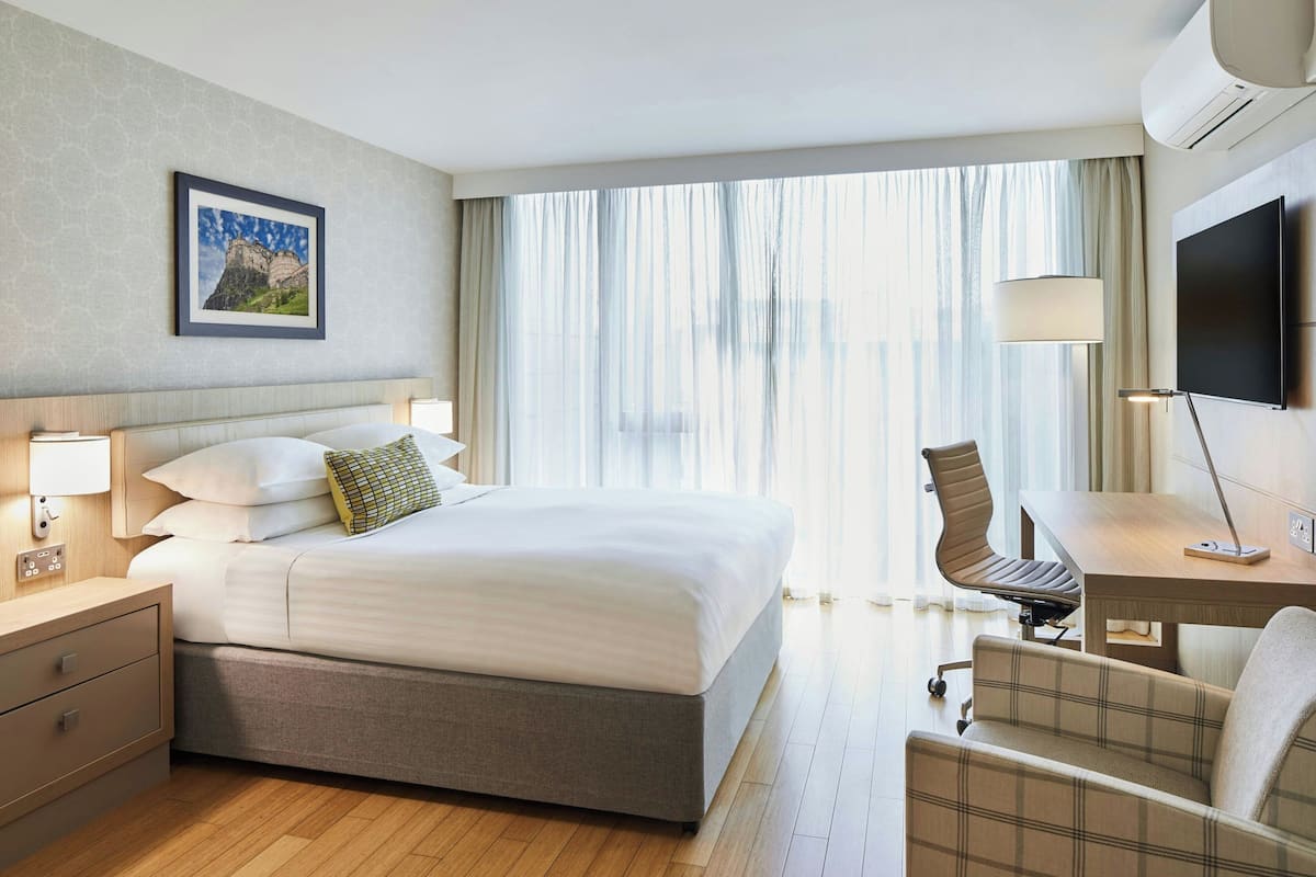 Estudio, 1 cama Queen size, para no fumadores | 1 habitación y ropa de cama hipoalergénica