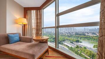 Free minibar, in-room safe, individually decorated