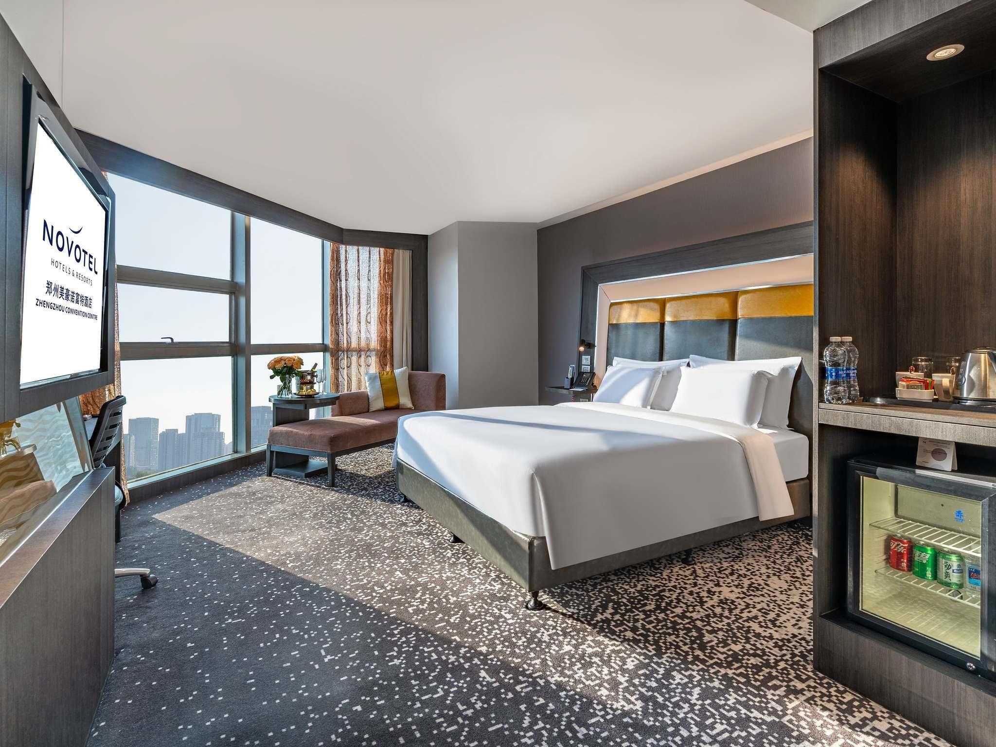 Free minibar, in-room safe, individually decorated