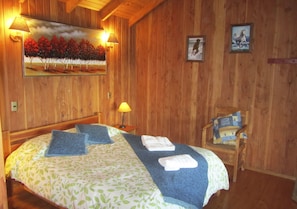 Cabana superior, para não fumantes | 2 quartos, roupas de cama premium, cofres nos quartos, cortinas blackout