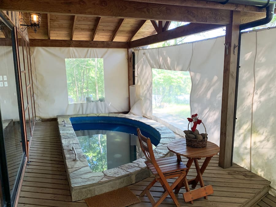 3 indoor pools, seasonal outdoor pool