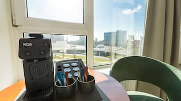 Comfort Double Room, City View | Coffee and/or coffee maker